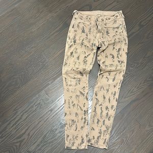 MiH printed jeans. Size 27.